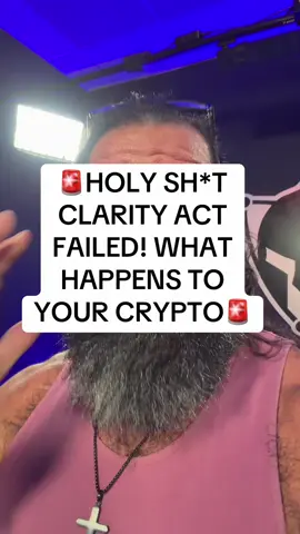 Clarity act failed what happens next to your Crypto. #crypto #investing 