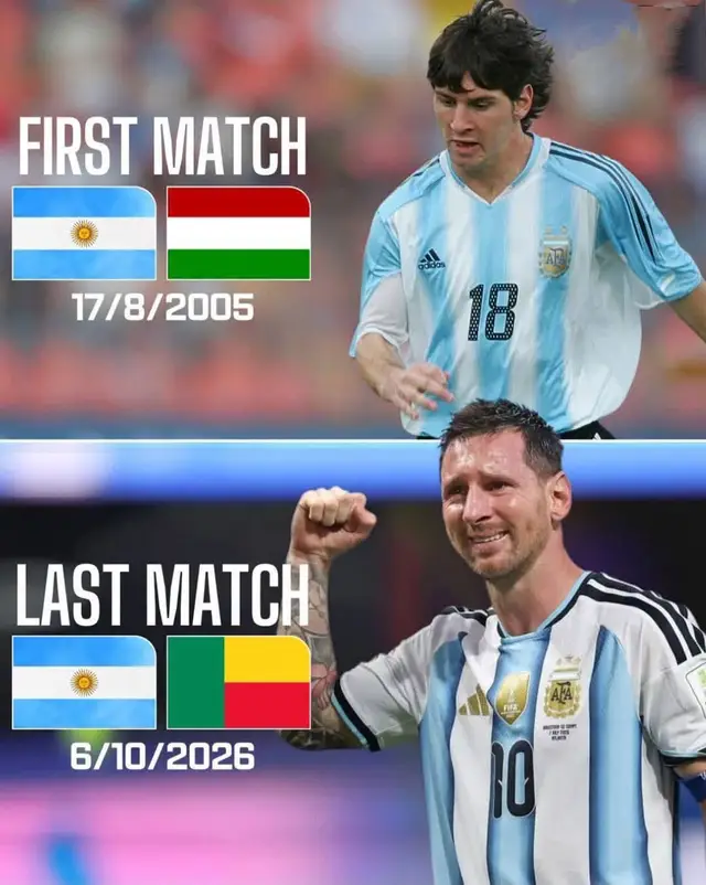 Lionel Messi has officially been included in the Argentina squad, preparing for an emotional farewell in the iconic Albiceleste jersey. The legendary No. 10 will once again step onto the pitch at El Monumental, where he will play in front of thousands of passionate home supporters alongside the teammates who shared in his journey to eternal glory. After reaching the pinnacle of success with Copa América triumphs and a World Cup victory, it is finally time to bring an epic journey—one that once seemed endless—to its conclusion. After receiving that unfortunate red card on his international debut against Hungary, Benin now stands as the final opponent of El Pulga's legendary international career. But on this electric night at Monumental, who stands on the other side of the pitch hardly matters—every eye and every heartbeat will be focused on him. There will be a grand tribute, tearful moments, and millions of heartfelt thank-yous for the man who turned a nation's dreams into reality. #lonelmessi_team🐐🇦🇷 #ArgentinaNationalTeam🇦🇷 