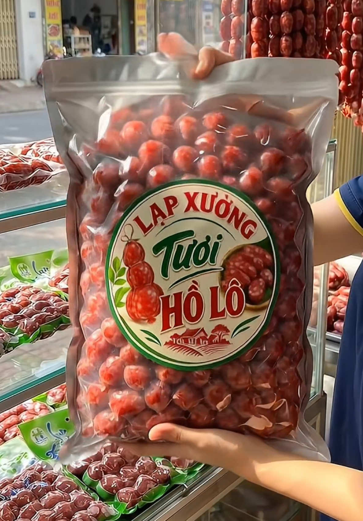 Lạp xưởng hồ lô #taphoagenz #tiktokshop #xh #lapxuong 