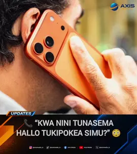 Alexander Graham Bell hakupendelea hata kusema “Hello” — yeye alipendekeza “Ahoy!” 😅 Lakini Thomas Edison alipendelea “Hello”, na baadaye likawa salamu maarufu ya kupokea simu. Sasa swali ni moja tu 😂 Wewe ukipokea simu unasema HALLO, HELLO au “NANI?” 😂📞 #AxisMedia #AxisUpdates #DidYouKnow     #creatorsearchinsights #fypシ゚viral__ 