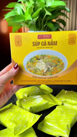 Súp gà nấm ngon và lành #xuhuong #cothanhgiadung #tiktokshop #supganam #vinam 