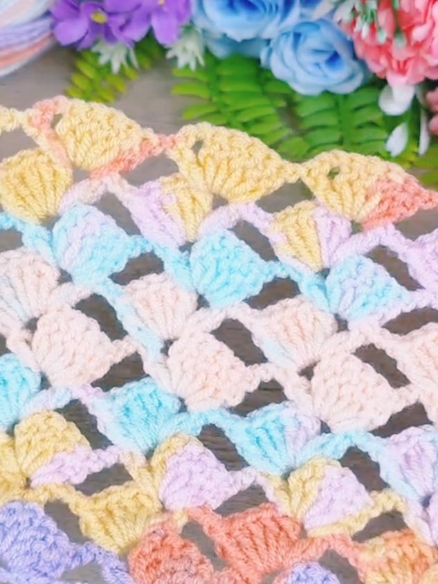 Incredible Pattern 😍 learners friendly_ very easy tutorial for beginners  #crochet #pattern #knitting #fyp #foru 