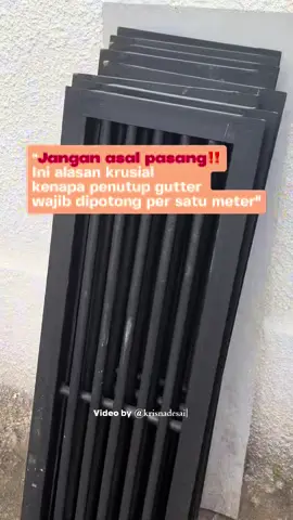 🗣️ Penutup Gutter Drainase Dalam Rumah ✅  ———————————— Hub. 081239033231 #krisnadesain_bali #rumah #fyp #hunian 