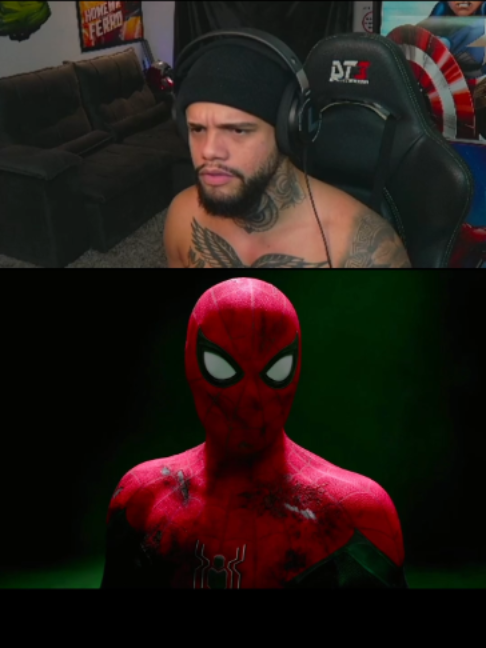Meikod assistindo Homem aranha longe de casa #meikod #homemaranha #fyp