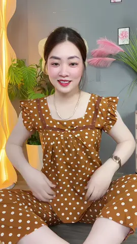 Đồ bộ lụa 9 tấc, có túi #dobo #trantran2212 #xuhuong 