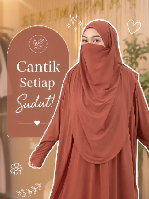 Jubah Rania Rich Brown memang nampak eksklusif! ✨ Instant purdah, sarung je terus siap. Dalam video ni kami tunjuk pemakaian dari depan, sisi & belakang. 🛍️ Tekan beg kuning sekarang! Sebelum kehabisan stok.. #Farsyamirza #JubahRania #MossCrepe #InstantPurdah #Ironless #MuslimahFashion #TikTokLive #FYP