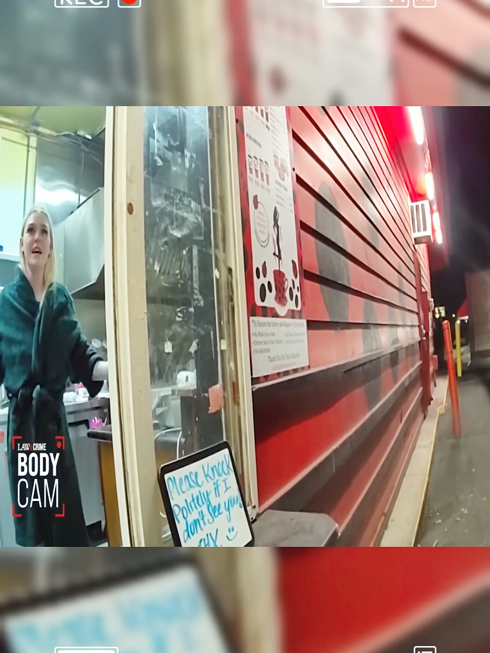 Teen Tries Kidnapping Bikini Barista in Coffee Shop Drive-Thru: Cops #cops #bodycam 