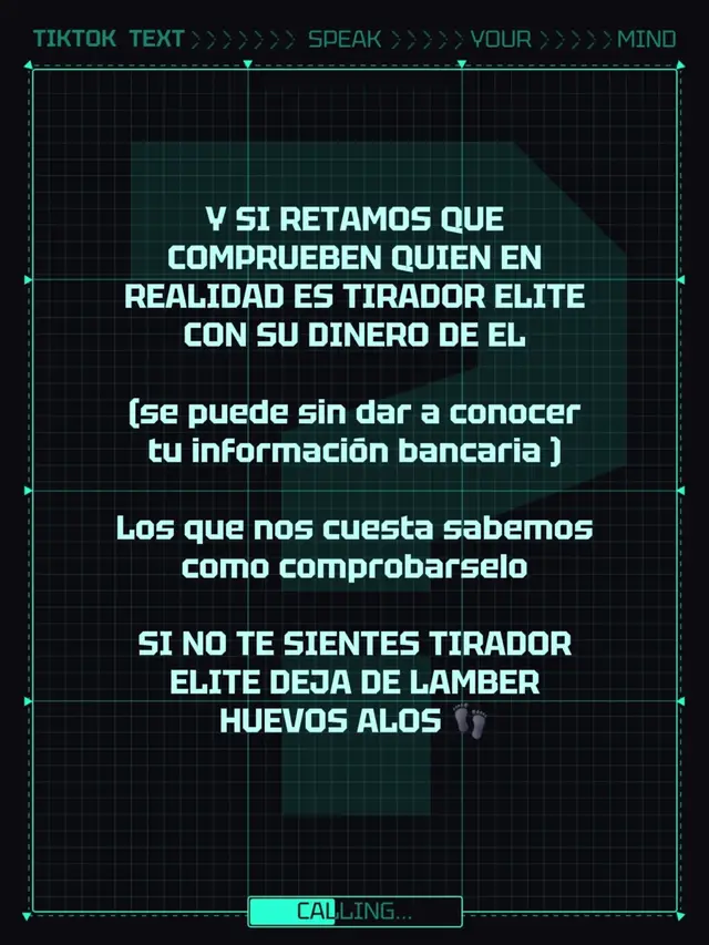 Y SI RETAMOS QUE COMPRUEBEN QUIEN EN REALIDAD ES TIRADOR ELITE  CON SU DINERO DE EL  (se puede sin dar a conocer tu información bancaria ) Los que nos cuesta sabemos como comprobarselo  SI NO TE SIENTES TIRADOR ELITE DEJA DE LAMBER HUEVOS ALOS 👣#reyarturo #paratiiiiiiiiiiiiiiiiiiiiiiiiiiiiiii #flypシ #fly #viralvideo 