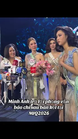 Dàn đại diện MIQ2026 trả lời báo chí sau bán kết#missinternationalqueen #missinternationalqueen2026 #miq 