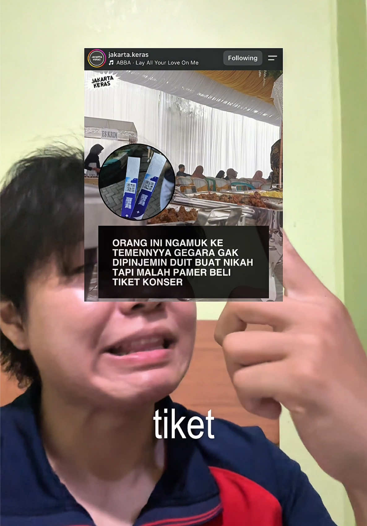 gausah nikah mbak, mending nabung buat nonton konser exo aja. 