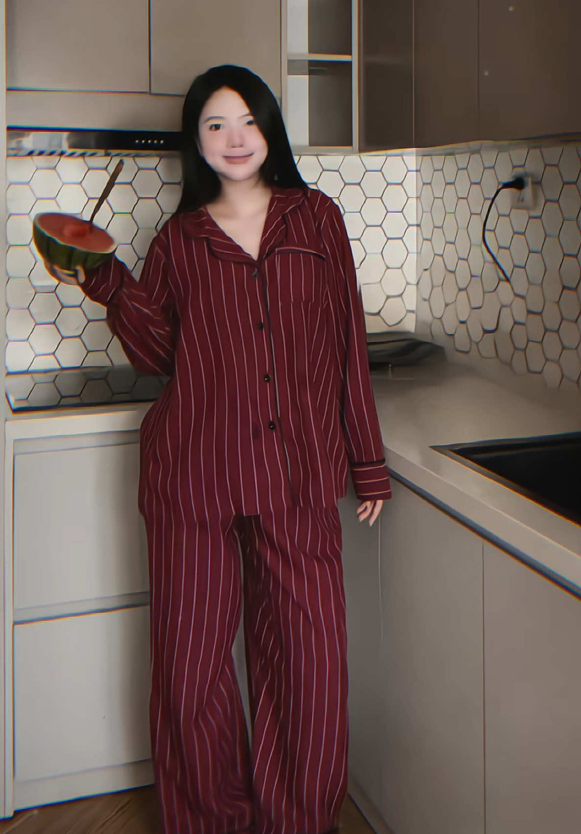 Bộ đồ ngủ pijama dài tay thu đông #pijama #setboxinh #viral #donguxinh 