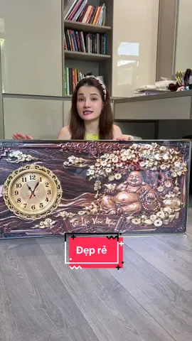 Tranh đồng hồ đẹp sang