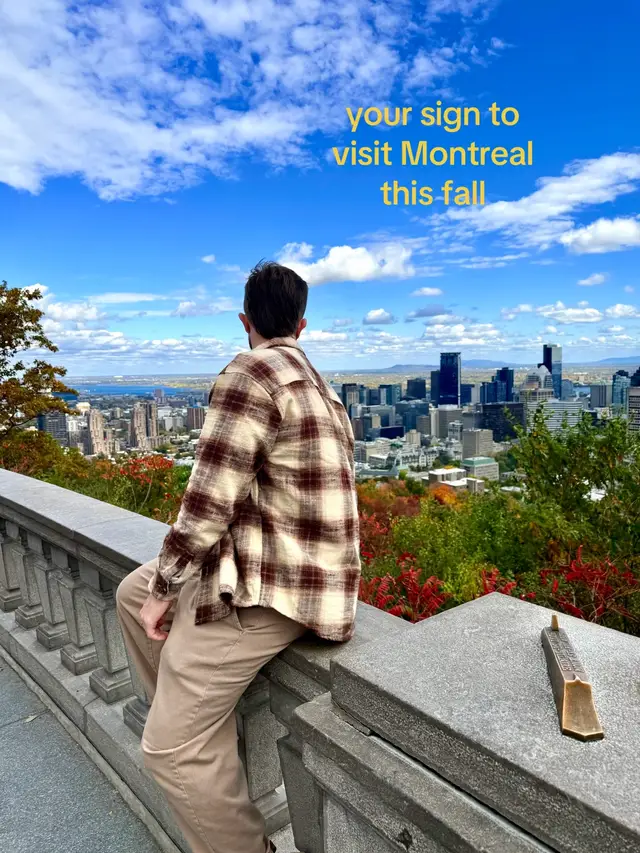 This is your sign to visit Montreal this fall!!! #fall #autumn #montreal #travel #newyork 