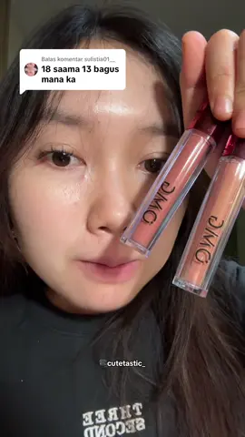 Membalas @sulistia01__ perbandingan shades Omg mattelast lip cream #omgmattelastlipcream 