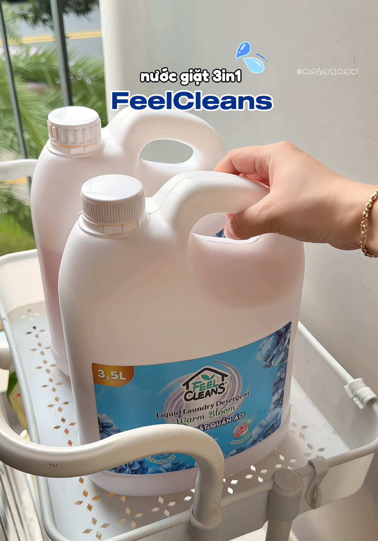 Thơm lâu lắm luôn á chời 🌿✨ #FeelCleans #nuocgiatFeelCleans   #nuocgiat #nuocgiat3in1 #nuocgiatthom