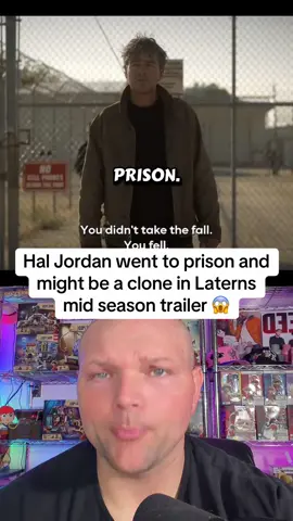 Hal Jordan went to prison and might be a clone in Laterns mid season trailer 😱 #lanterns #dc #haljordan #johnstewart #guygardner 