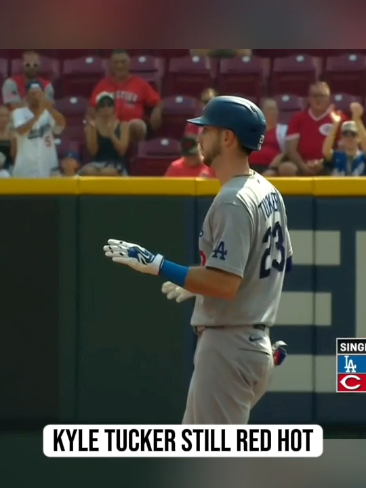 Kyle Tucker definitely loves hitting on the road 🔥🔥🔥🔥 #dodgers #losangelesdodgers #baseballlife #fypシ #foryoupage 