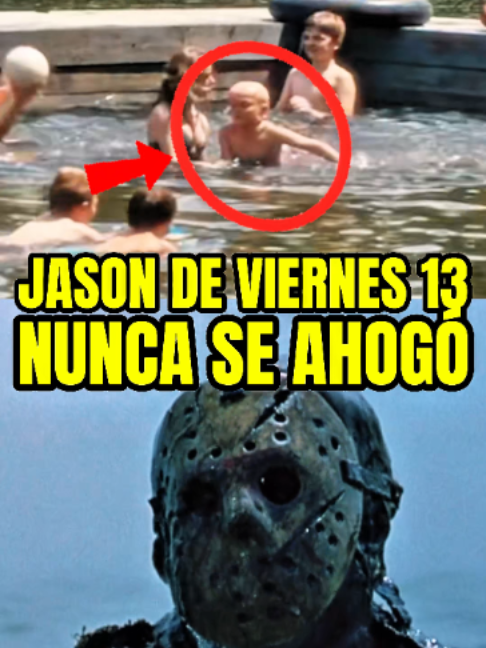 Jason (Viernes13) ​NUNCA MURIÓ en el lago de Crystal Lake #shorts #crystallake #viernes13