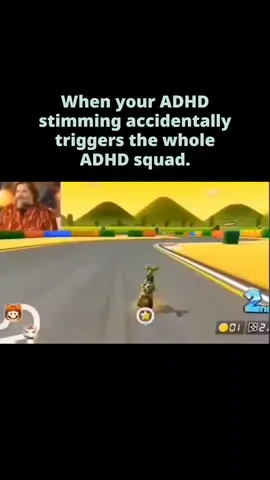 Nobody is truly safe when one friend starts tapping a rhythm, because our brains will immediately copy it without asking for permission and turn the whole room into an absolute madhouse. 😂🔊 Do you copy other people's stims automatically? Follow @get_inflow for more 💗 ------------------------------------------ ADHD brain? We've got you. Take the first step with the free ADHD Traits Quiz — link in bio 💙 ------------------------------------------ #adhd #adhdmemes #adhdlife #adhdproblems #neurodivergent #adhdsupport #adhdcommunity #adultadhd #adhdbrain #adhdhumor