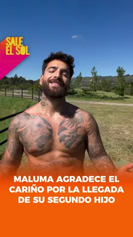 ¡#Maluma compartió este video agradecieron los mensaje de cariño por la llegada de su segundo hijo! 🙌🏻🤩🕺🏻👼🏻☀️📺 #SaleElSol #SESAlMomento 
