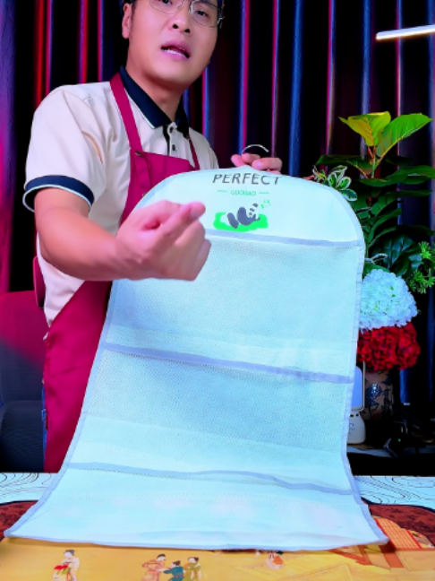 OCD(74)Túi Lưới Treo Tủ Đựng Đồ Lót, Tất Vớ Họa Tiết Gấu Trúc 1/2/3