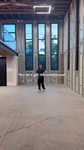Found the perfect studio #studio #mancave #warehouse