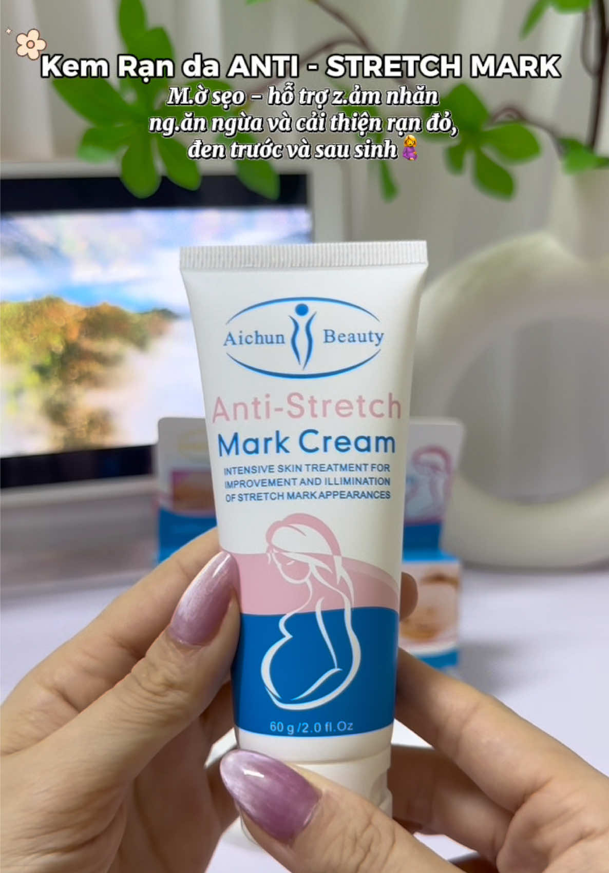 Trước và sau sinh chị em bị  Rạn đen,Rạn đỏ, làm mất thẩm mỹ, tự tin Thì thử tham khảo tuýp kem này nha😍#kemranda #kemtriran #kemtriranda #kemrandatotnhat #kemranantitretch