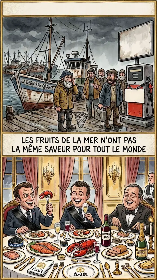 Chacun son tour. Maintenant les pêcheurs mais c’est tous en même temps que ça bougera 