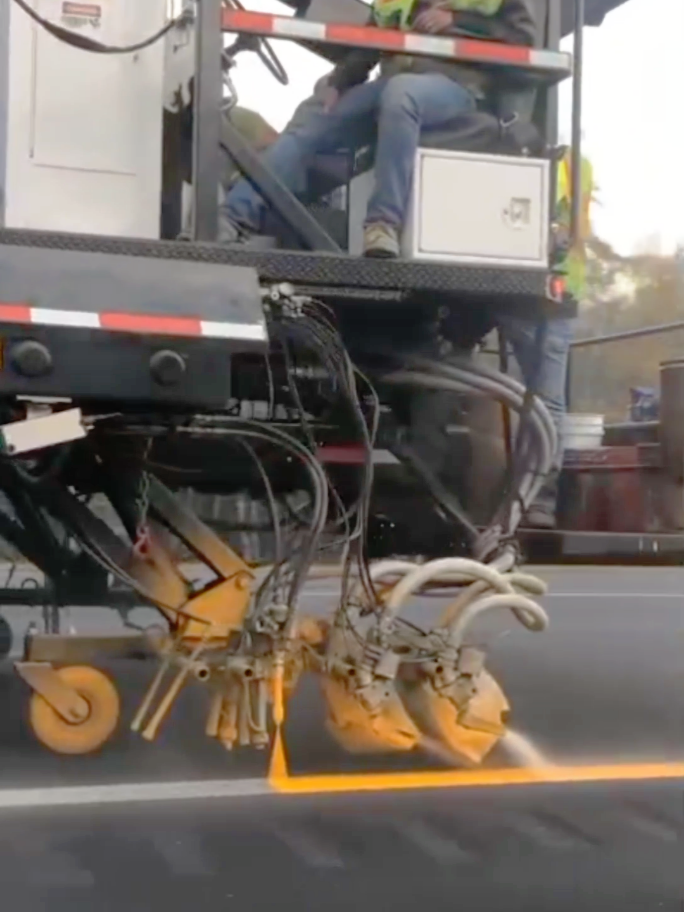 Amazing Road Tricks you Need to watch  #asmr #Machine #factory #amazingprocess #Usa 