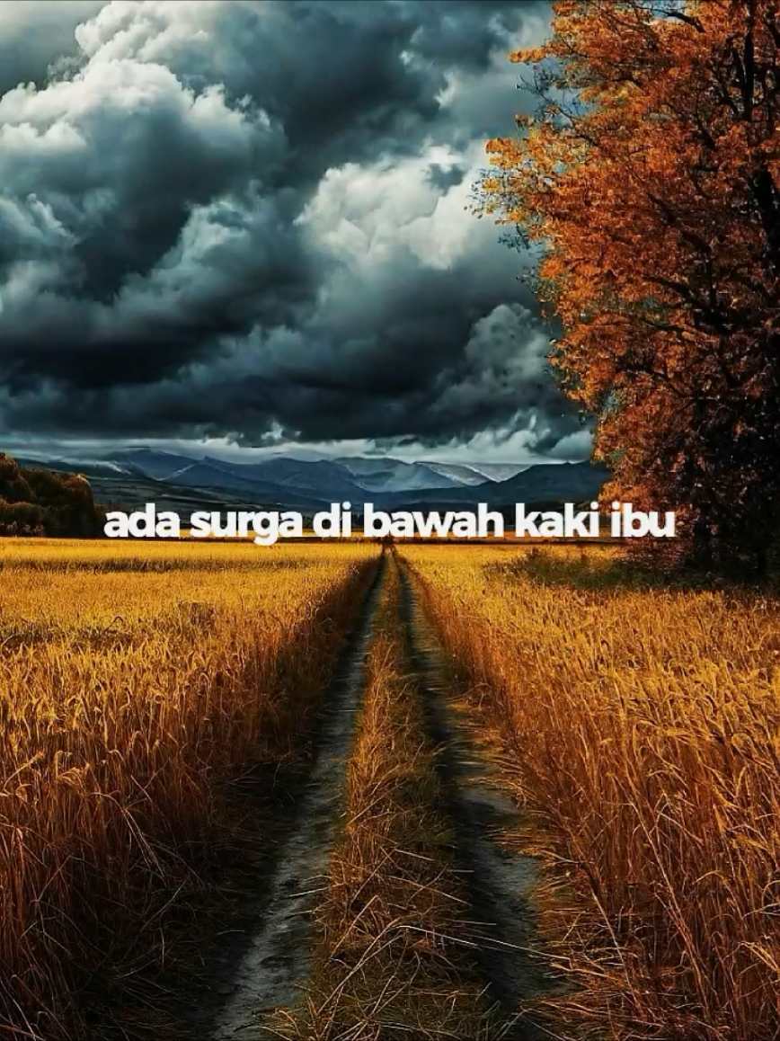Versi 3:4 #CapCut #adasurgadibawahkakiibu #reggaehijrah #overlay #liriklagu 