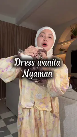 Dress wanita nyaman adem #dresswanita #dressadem 