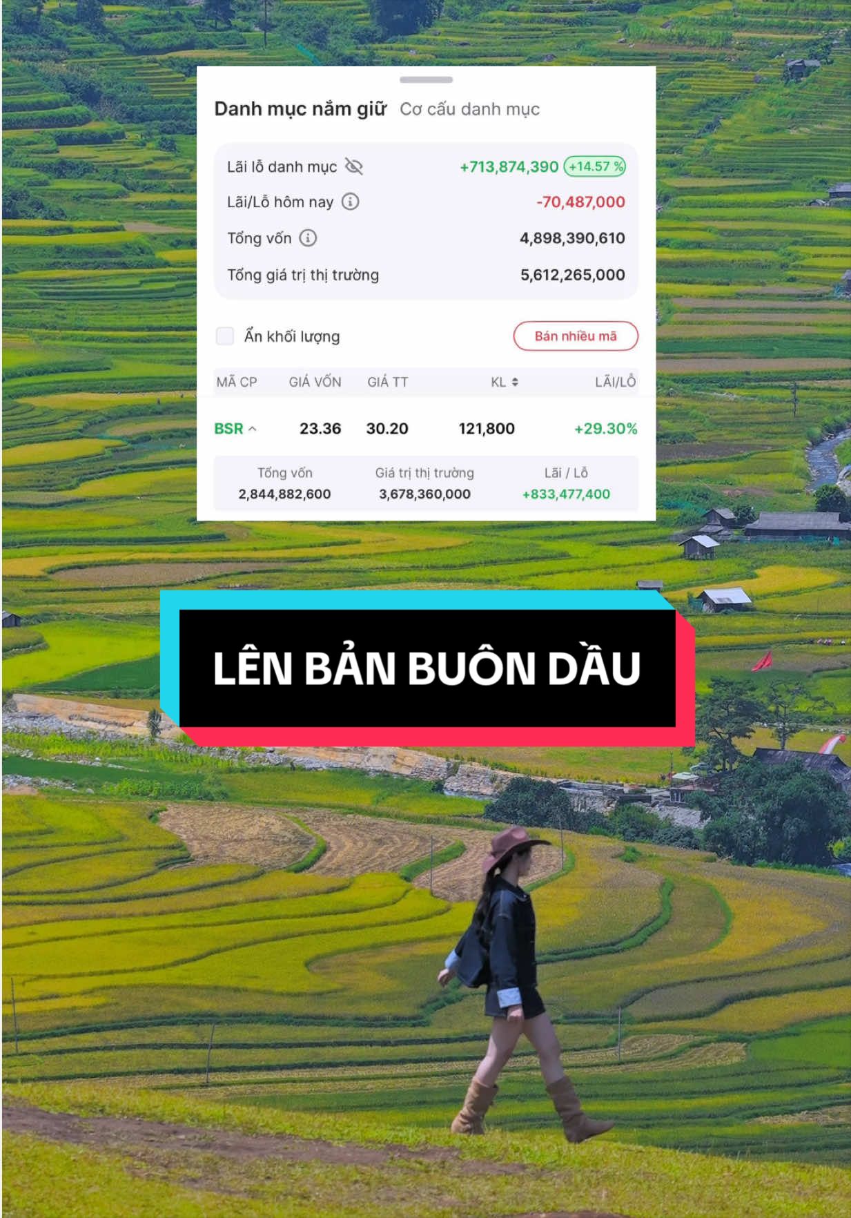 CHÀO THỊ TRƯỜNG NÂNG HẠNG, TÔI VẪN ÔM DẦU ĐI KHẮP TÂY BẮC ⛰️🛢️ #xuhuong #chungkhoan #viral #LearnOnTikTok #thaonguyenchungkhoan 