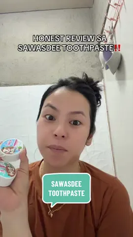 Kung may bibilhan kayo ng toothpaste na to, ako yun. kasi wala tong bias bias. 🙄totoong comment ko sa product ang makikita nyo. di naman ako immature kaya ng iba dyan ahaaha jusme pati anak ko nagustuhan e bango sa hininga talaga be fresh. #sawasdee #sawasdeetoothpaste 