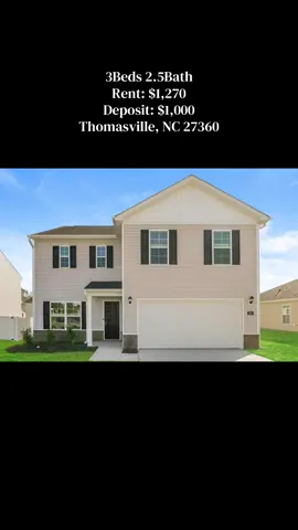 🏡✨ RENTAL HOME AVAILABLE IN THOMASVILLE, NC! ✨🏡 Looking for a comfortable home with plenty of space? This 3-bedroom, 2.5-bathroom rental at 503 Jack Pine Street, Thomasville, NC 27360 could be a great place to call home! 🏠💫 💰 Monthly Rent: $1,270 🔐 Security Deposit: $1,000 🛏️ Bedrooms: 3 🛁 Bathrooms: 2.5 📍 Location: Thomasville, North Carolina ✨ Whether you’re looking for extra room for your household, a comfortable layout, or simply searching for your next place to call home, this property is worth checking out! 📩 Interested? Follow my page and send me a direct message for more information about the rental and availability. 🏡 Hey, I am a private property owner and I have rentals available. 📲 Follow and send me a direct message if you would like more information. ⚠️ Availability and rental requirements may apply. Please verify all property details and terms directly before making any payment or submitting personal information. #ThomasvilleNC #ThomasvilleNorthCarolina #NorthCarolinaRentals #NCRentals #HouseForRent                       