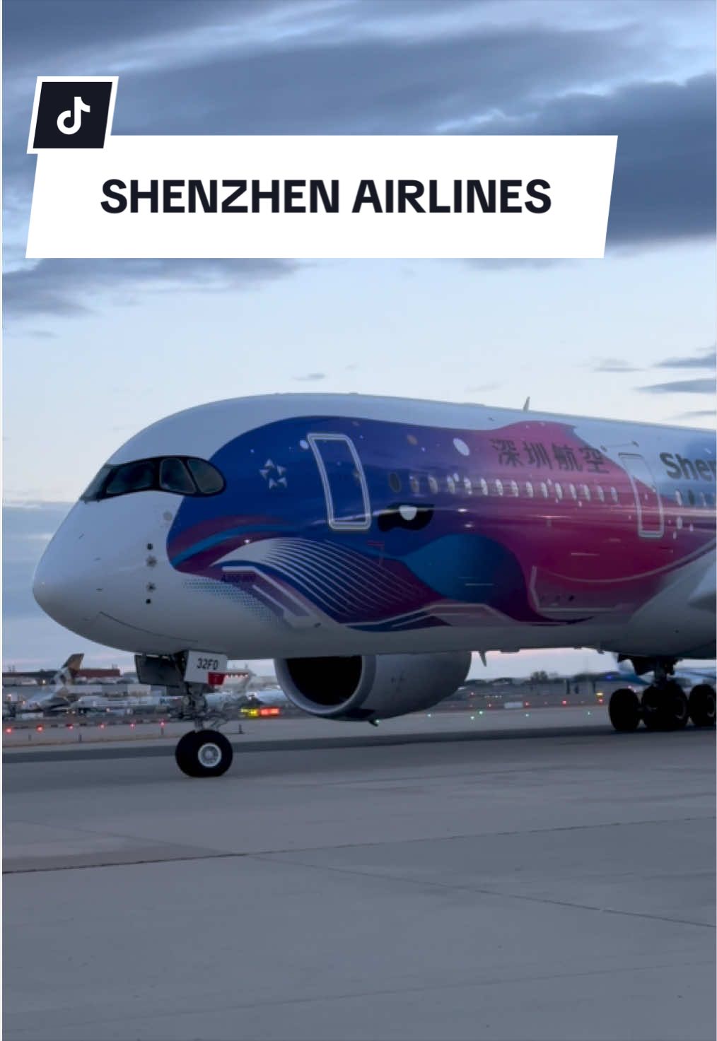 ✈️ Shenzhen A350 Livery 😍 | London Heathrow @Heathrow Airport  #aviation #fyp #foryou #foryoupage #avgeek 