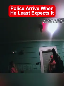 Police Arrive When He Least Expects It 😱
 
                      #police #911call #caughtoncamera #truecrime #fyp 