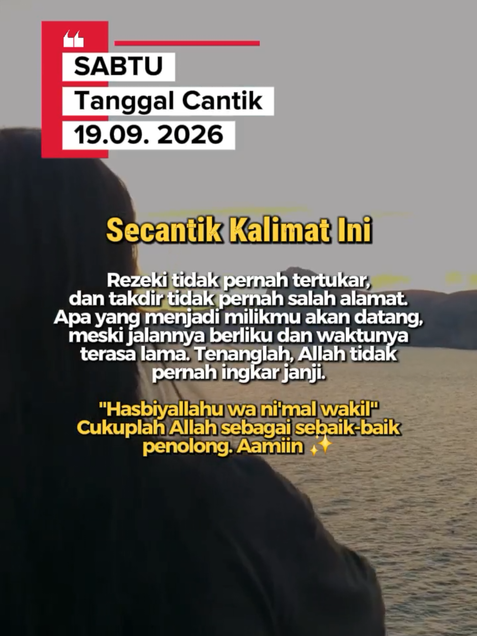 Sabtu tanggal cantik #CapCut #sholatlah #CapCut #istighfar 