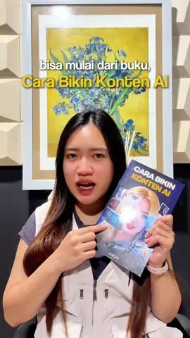 Bingung mulai dari mana? Langsung aja pelajari dan praktekin sendiri dengan checkout dikeranjang kuning yaa #aico #carabikinkontenai #panduanai #belajarai #bukuai 