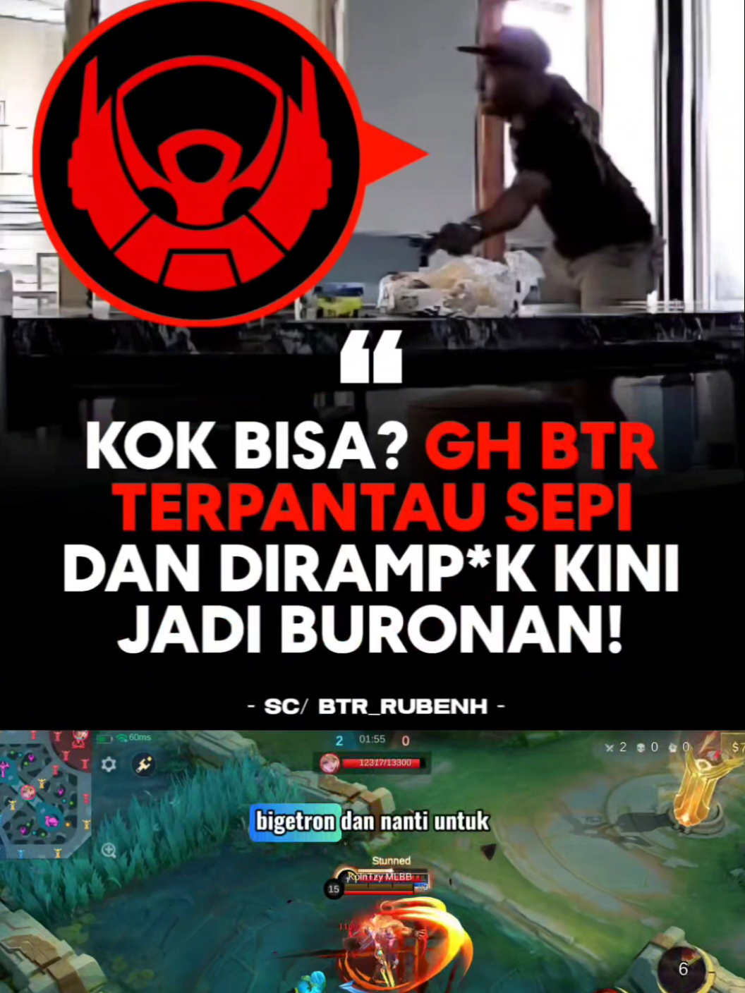 GH BTR ADA YANG NGERAMPOK 😱😱!!!  #MLBBS42 #MLBB10TH #ALLINMLBB #S42RevampedHeroes #MLBB 