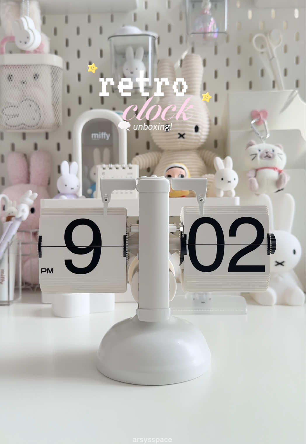 retro clock unboxing👀