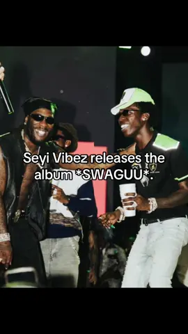 Seyi Vibez releases the album *SWAGUU*. #seyivibez #Swaguu #fypppp #viral?tiktok 