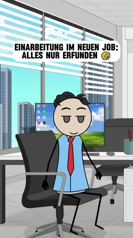 Der Neue bekommt bei der Einarbeitung nur ausgedachte Systemnamen und absurde Büroregeln erzählt Was denkst du, ist das dein Albtraum bei einem neuen Job#neuerjob #büroalltag #bürohumor #roleplay #fürdich  