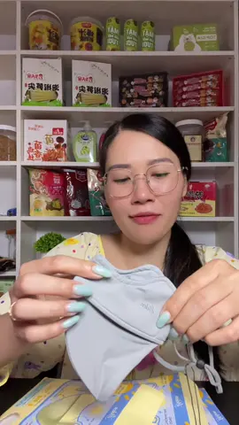 Khẩu trang vải 2 lớp, thoáng khí, có dây chỉnh #khautrang 