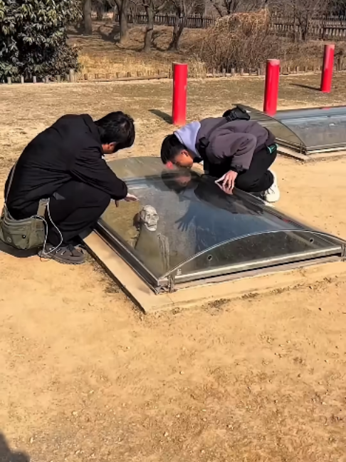 Not Underground, But Under Glass 😱