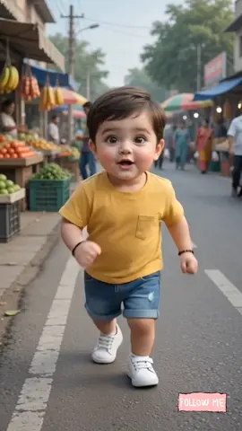 Cute baby funny ai videos #funnyreels #cutebaby #funny #aivideos 