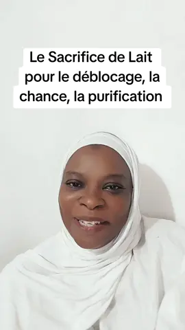 Le Sacrifice de Lait pour ke déblocage, la chance, les ouvertures, la purification  #luniversspirituel  #spiritualitéafricaine  #pourtoi 