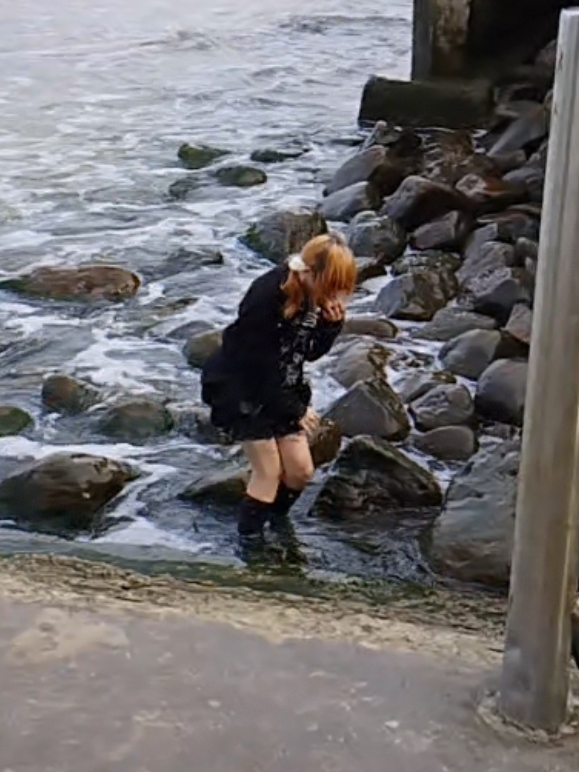 I fell into the sea #jirai #jsf #toyokokids 