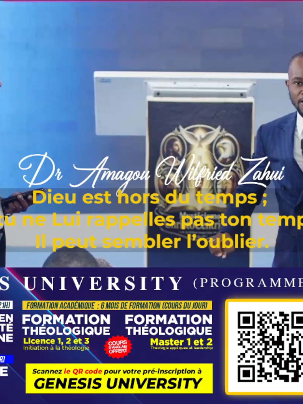 Dieu est hors du temps ; si tu ne Lui rappelles pas ton temps, Il peut sembler l’oublier.