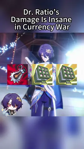 Dr. Ratio's Damage Is Insane in Currency War #hsrwzj #hsr #HonkaiStarRail #honkai #starrail