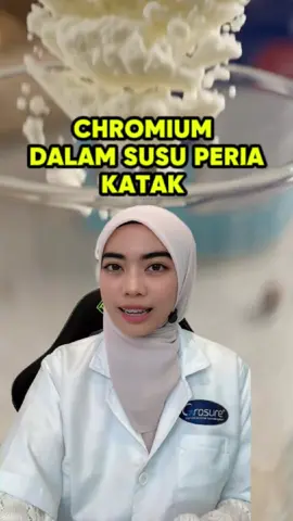 Chromium dalam susu peria katak. #susuperiakatak #jagabadan #grosuresr 